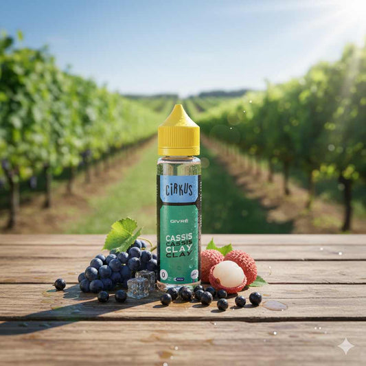 50ml - Cirkus
Cirkus
E-liquideCassis Clay 50ml