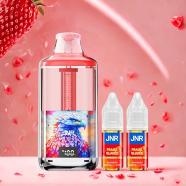 Puff 30K Falcon Gem+Strawberry Ice20mg - JNR