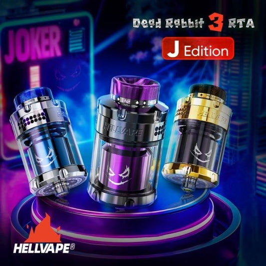 Atomiseur Dead Rabbit V3 RTA Joker Edition Hellvape