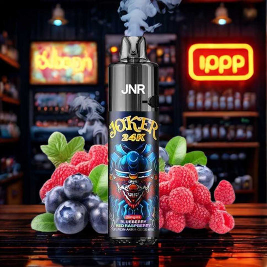 24000 Puff Joker Blueberry Red Raspberry - JNR 20 mg