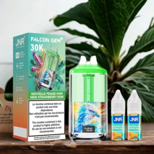 Puff 30K Falcon Gem+New Strawberry Kiwi 20mg - JNR