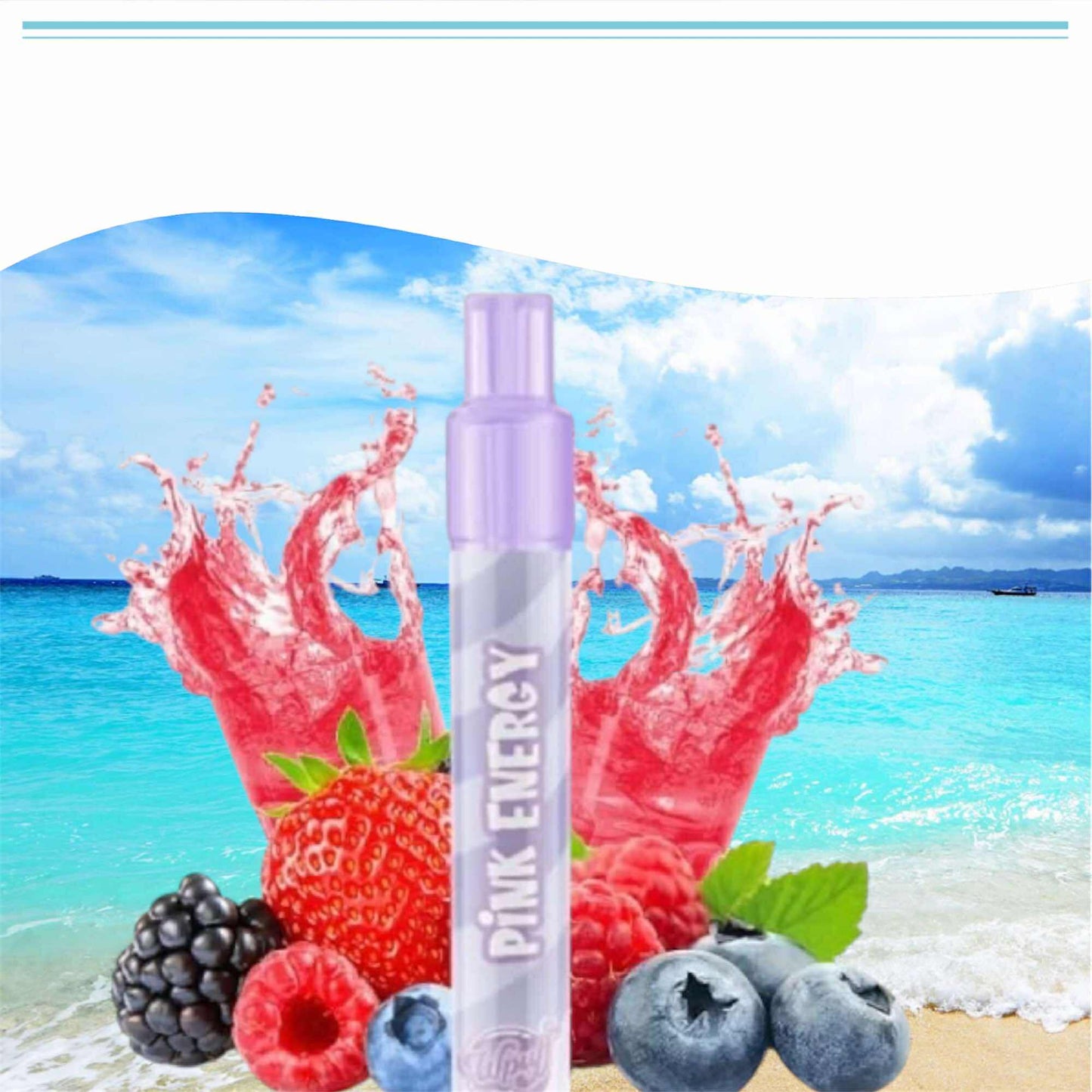 Starter Kit 800 Puffs 9mg et 17 mg (1pc) - Wpuff 2.0 by Liquideo