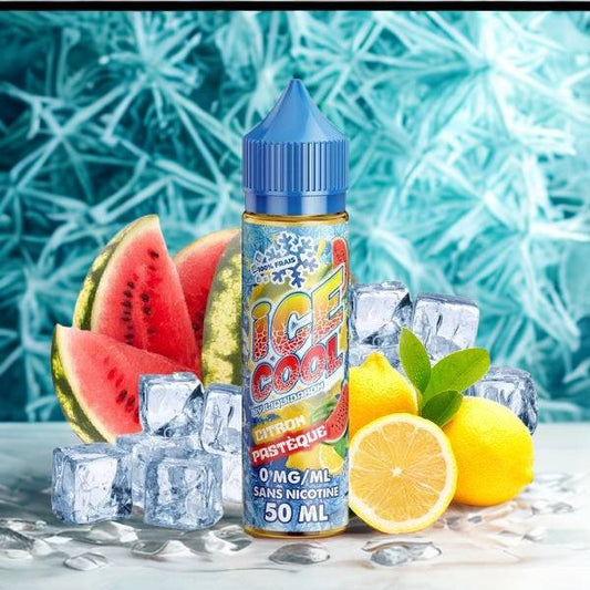 Citron Pastèque 0mg 50ml - Ice Cool by Liquidarom
