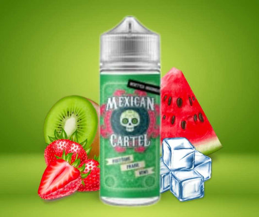 Pastèque Fraise Kiwi 100ml - Mexican Cartel