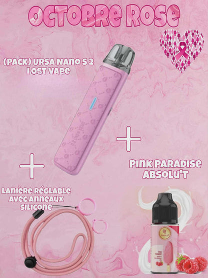 Coffret 5 ursa nano s2 /lanière cou /CONCENTRÉ PINK PARADISE