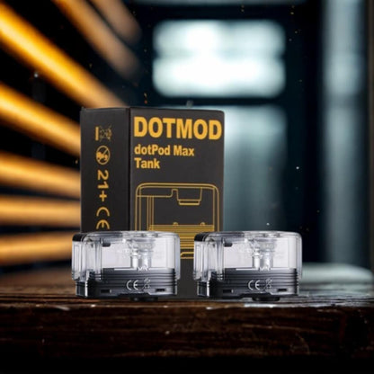 Cartouches DotPod Max 5ml (0.4/0.6/1.0ohm) (2pcs)- DotMod