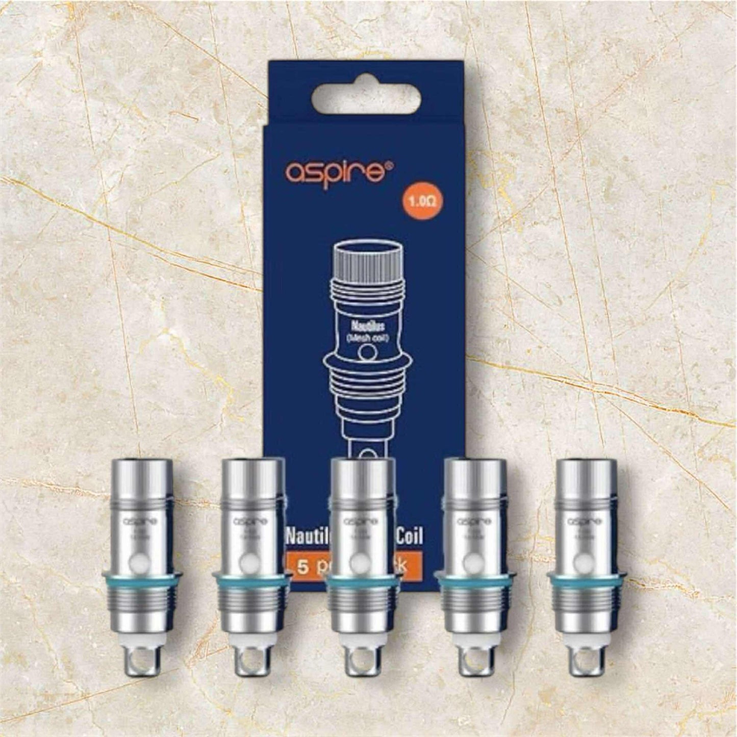 Résistances Nautilus Mesh 0.3/0.7/1.0Ω (5pcs) - Aspire