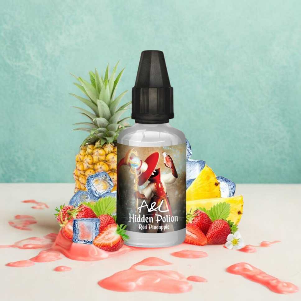 Concentré Red Pineapple 30ml - Hidden Potion by A&L