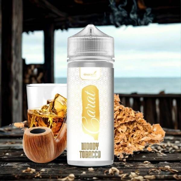 Woody Tobacco 0mg 100ml - Carat by Omerta Liquids