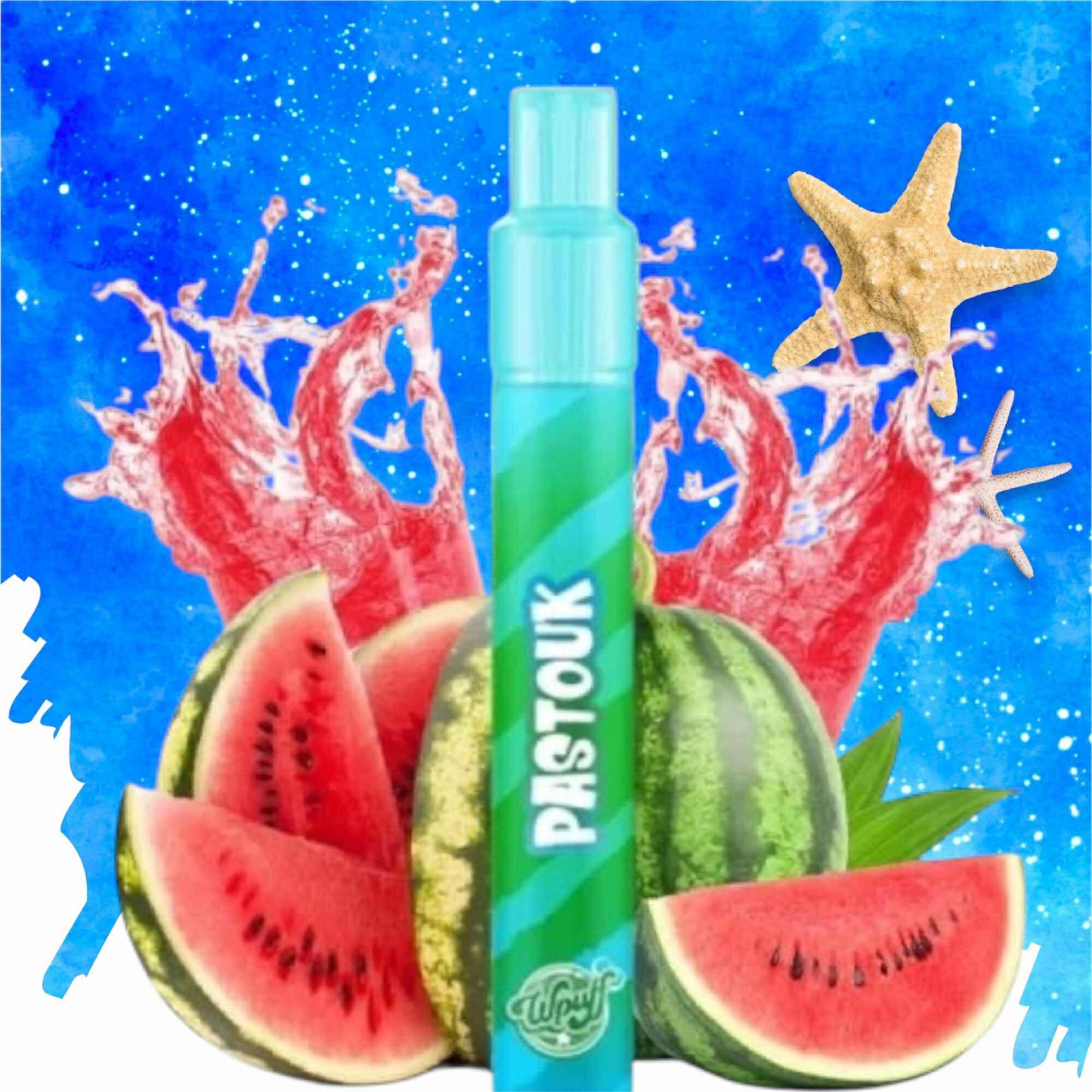 Starter Kit 800 Puffs 9mg et 17 mg (1pc) - Wpuff 2.0 by Liquideo