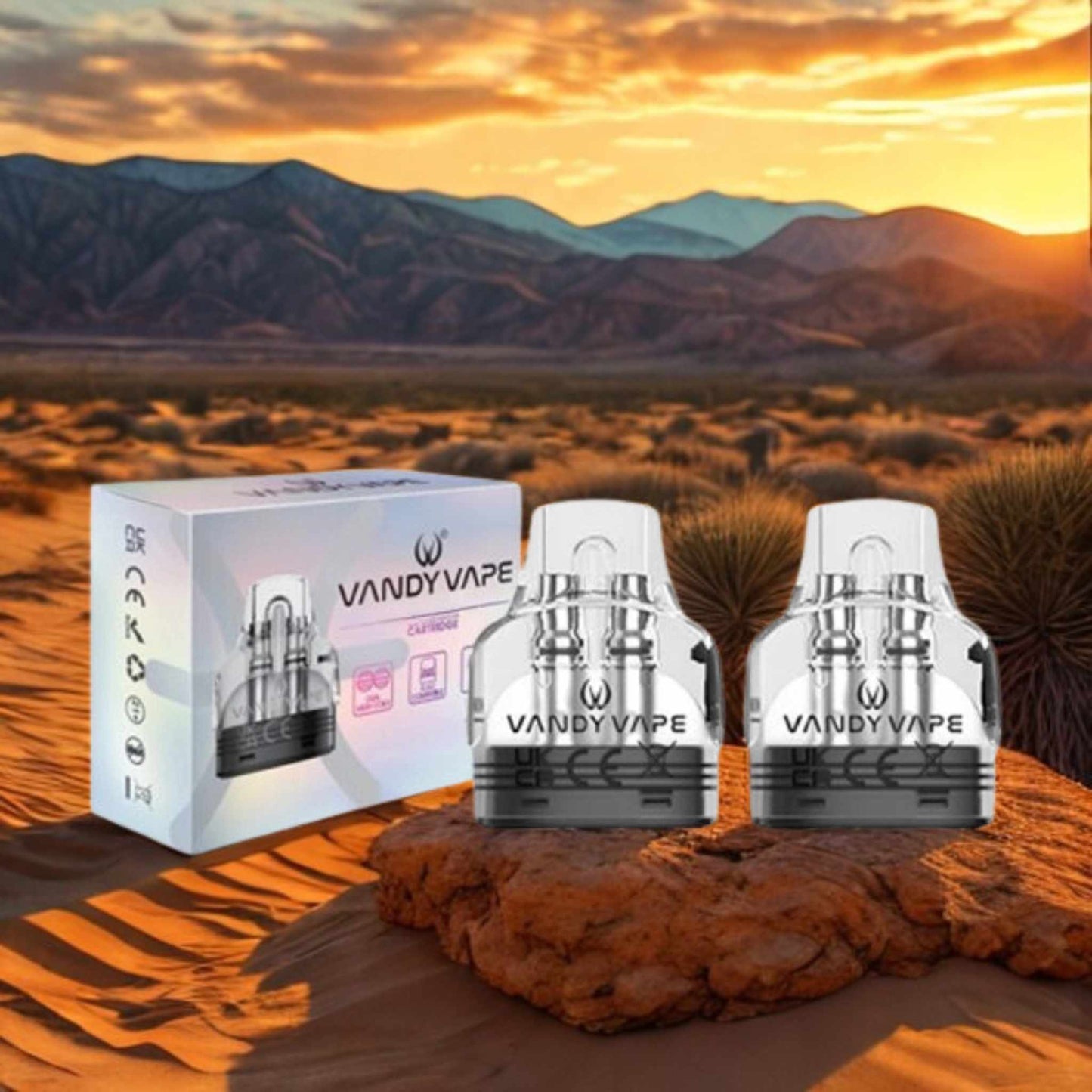 Cartouches Gemini 0.15/0.3/0.6Ω 5.5ml (2pcs) - Vandy Vape