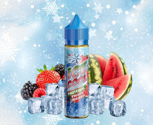 Pastèque Fruits Rouges 0mg 50ml - Ice Cool by Liquidarom