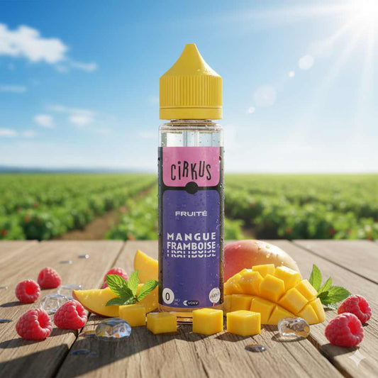 Cirkus
E-liquideMangue Framboise 50ml