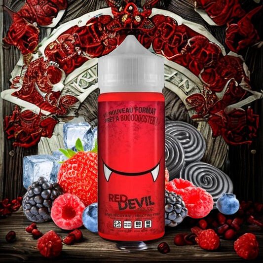Red Devil 0mg 100ml - Les Devils by Avap
