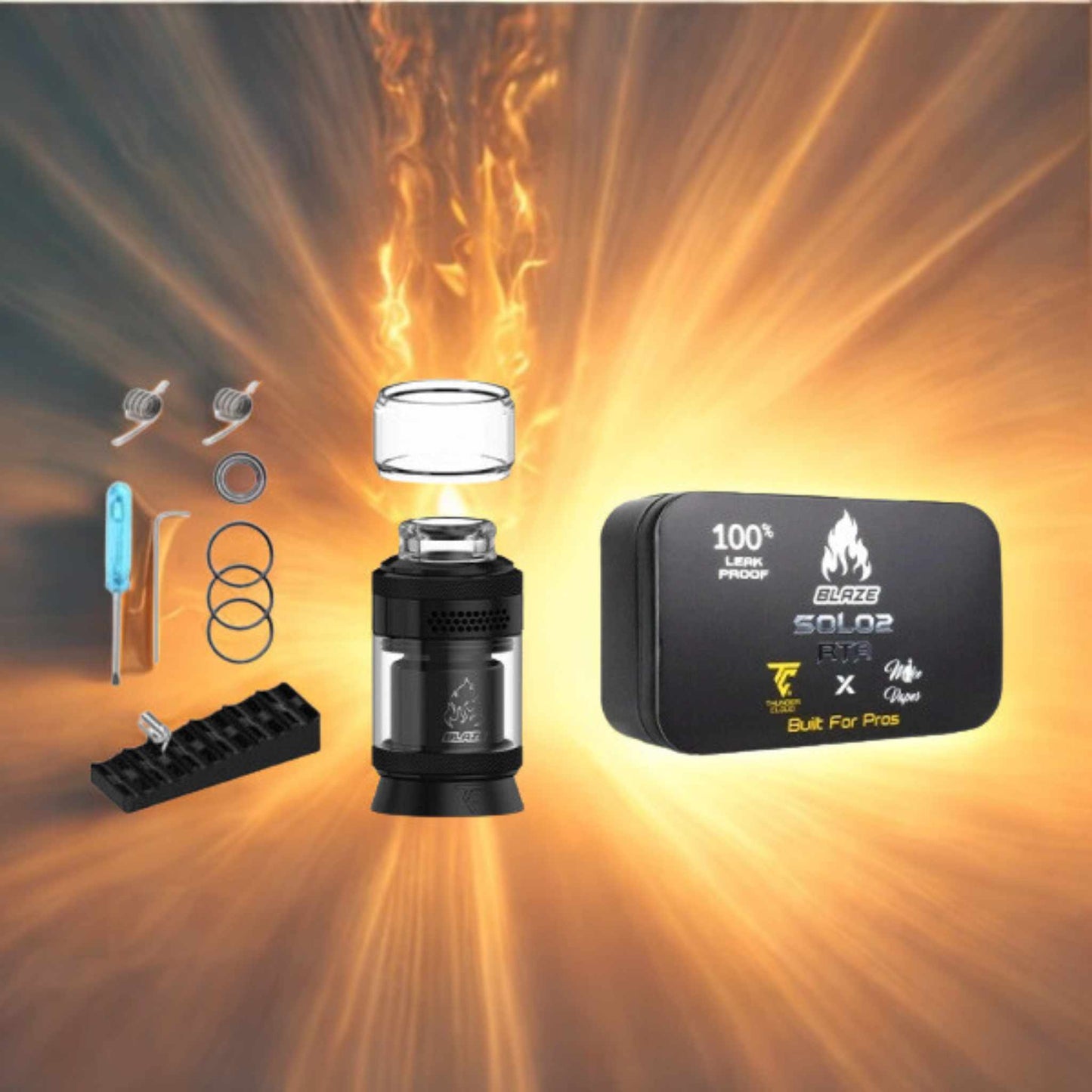 Blaze Solo 2 RTA - THC x Mike Vapes