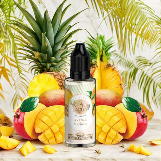 Concentré Ananas Mangue 30ml - Le Petit Verger by Savourea