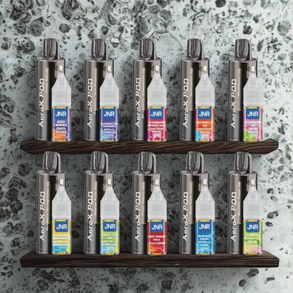 Cartouche Aero X 2ml + E-liquide 10ml 2% (1pc) - JNR