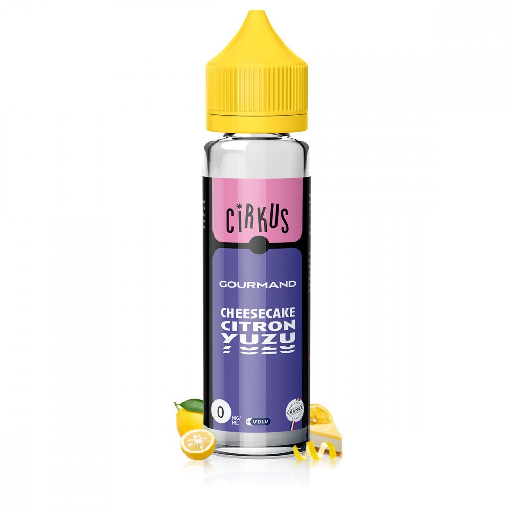 Cirkus
E-liquideCheesecake Citron Yuzu 50ml