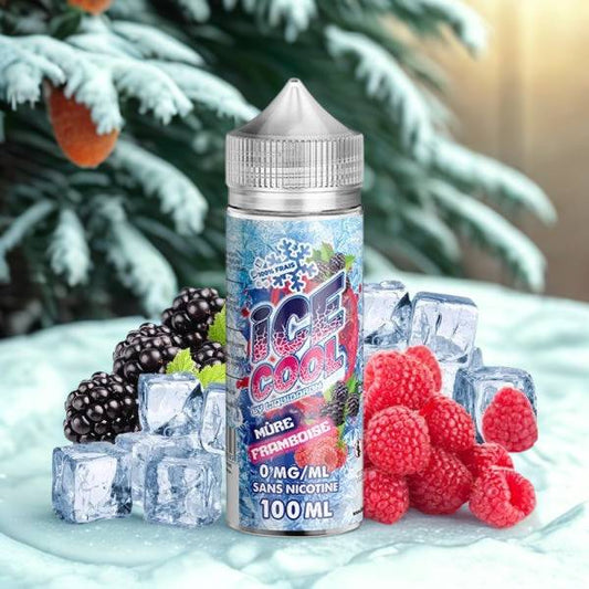 Mûre Framboise 0mg 100ml - Ice Cool by Liquidarom