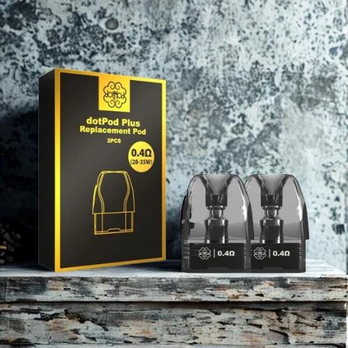Cartouches Dotpod Plus 0.4/0.6/0.8/1.0Ω 3ml (2pcs) - Dotmod
